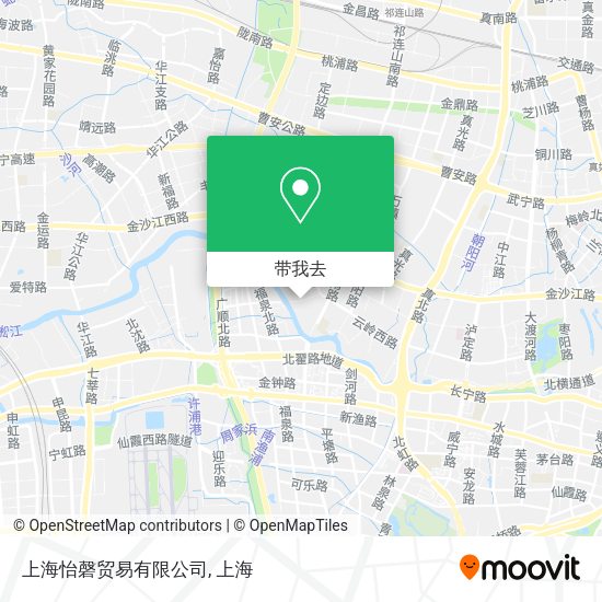 上海怡磬贸易有限公司地图