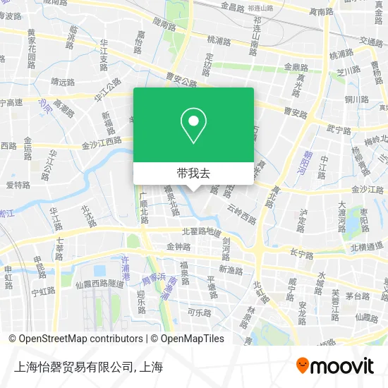 上海怡磬贸易有限公司地图