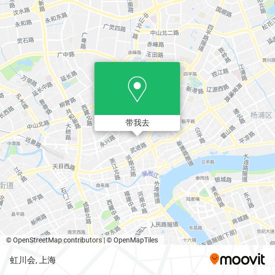 虹川会地图