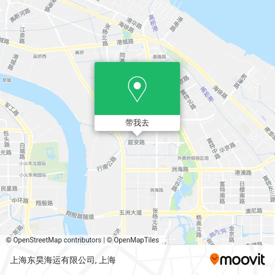 上海东昊海运有限公司地图