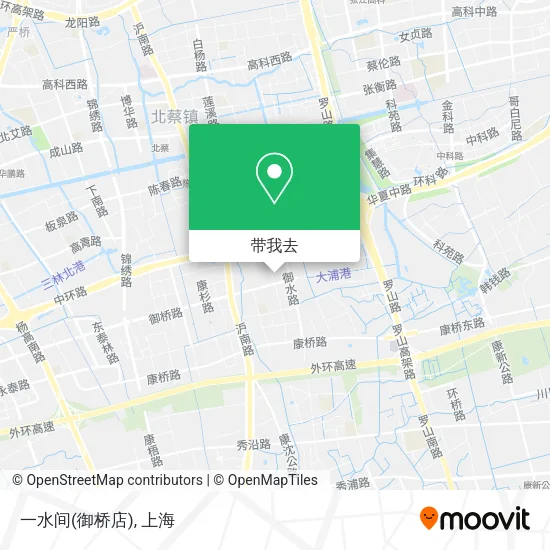 一水间(御桥店)地图