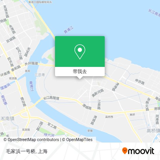 毛家浜一号桥地图