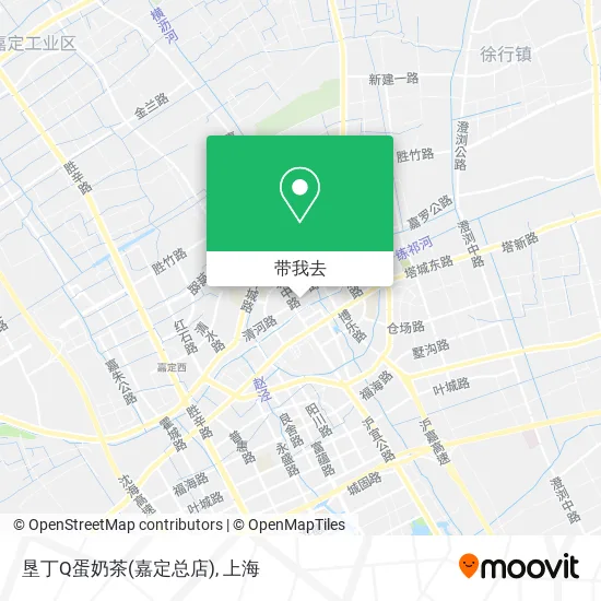 垦丁Q蛋奶茶(嘉定总店)地图
