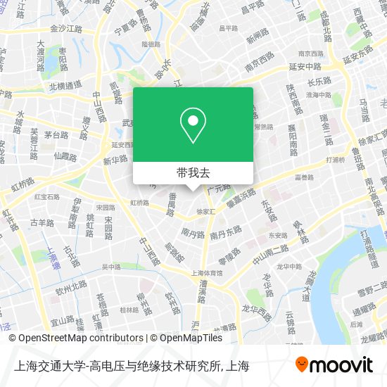 上海交通大学-高电压与绝缘技术研究所地图