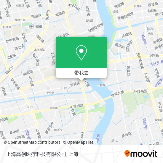 上海高创医疗科技有限公司地图