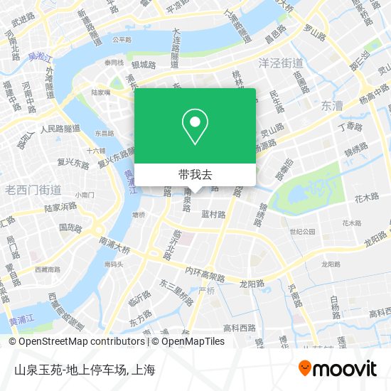 山泉玉苑-地上停车场地图
