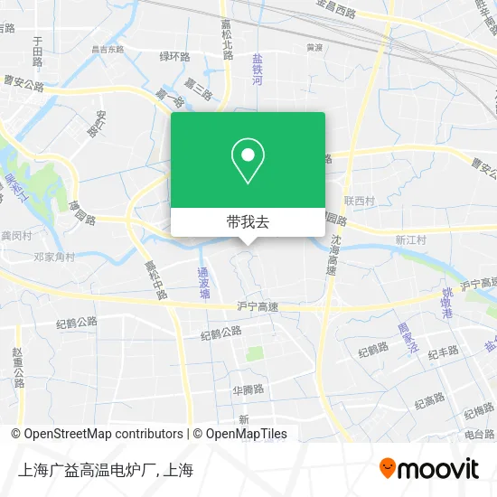 上海广益高温电炉厂地图