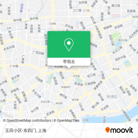 玉田小区-东四门地图