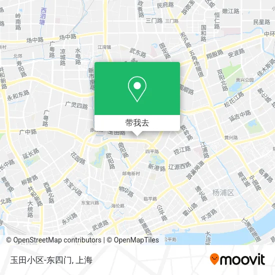 玉田小区-东四门地图