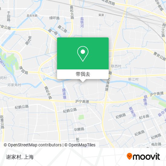 谢家村地图