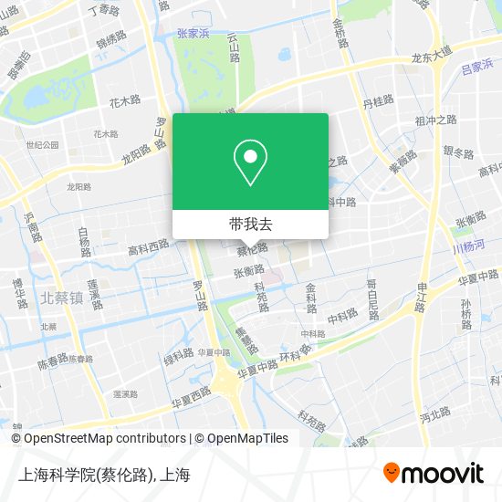 上海科学院(蔡伦路)地图