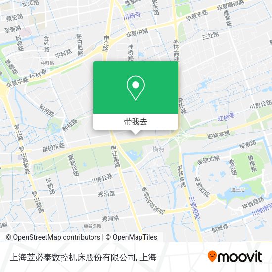 上海苙必泰数控机床股份有限公司地图