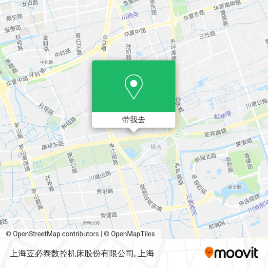 上海苙必泰数控机床股份有限公司地图