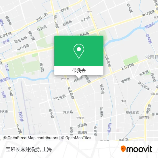 宝班长麻辣汤捞地图