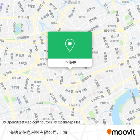 上海纳光信息科技有限公司地图