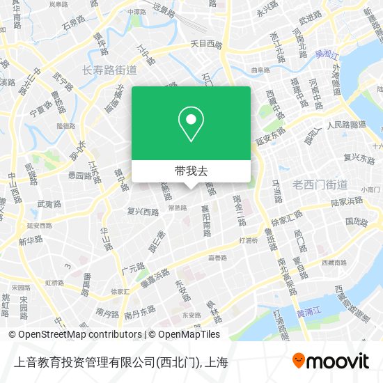 上音教育投资管理有限公司(西北门)地图