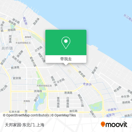天邦家园-东北门地图