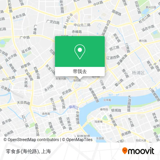 零食多(海伦路)地图