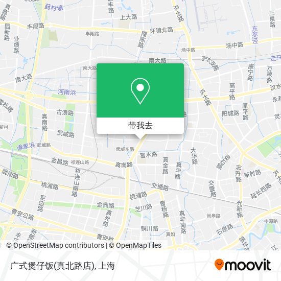 广式煲仔饭(真北路店)地图