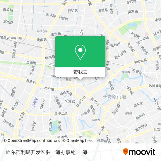 哈尔滨利民开发区驻上海办事处地图