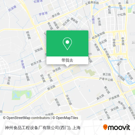 神州食品工程设备厂有限公司(西门)地图