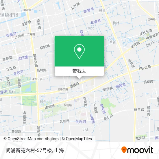 闵浦新苑六村-57号楼地图
