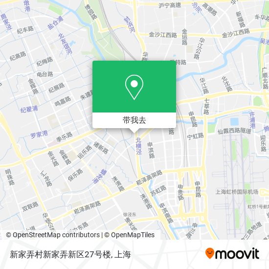 新家弄村新家弄新区27号楼地图