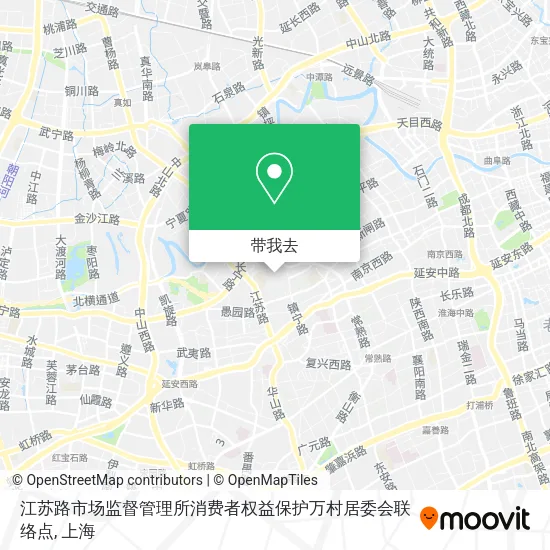 江苏路市场监督管理所消费者权益保护万村居委会联络点地图