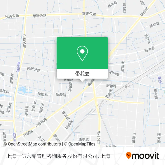 上海一伍六零管理咨询服务股份有限公司地图
