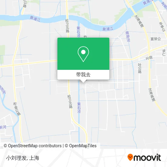 小刘理发地图