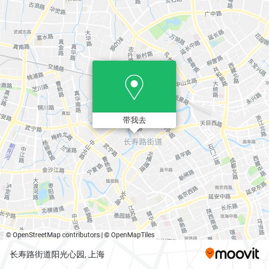 长寿路街道阳光心园地图