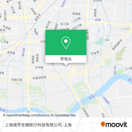上海德孚生物医疗科技有限公司地图