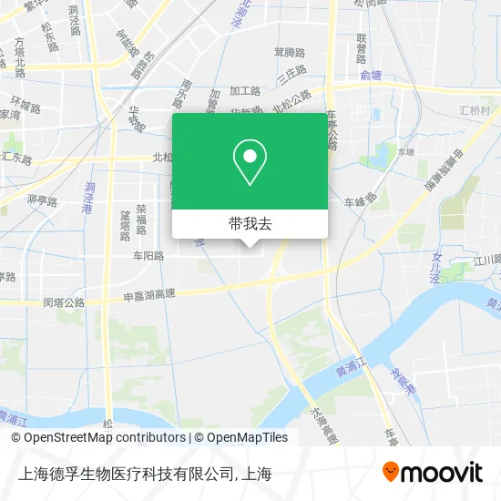 上海德孚生物医疗科技有限公司地图