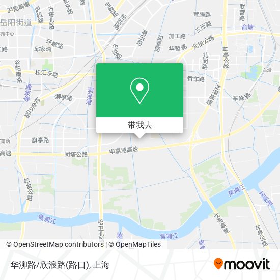 华泖路/欣浪路(路口)地图