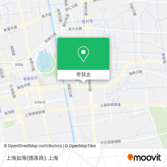 上海如海(德泉路)地图