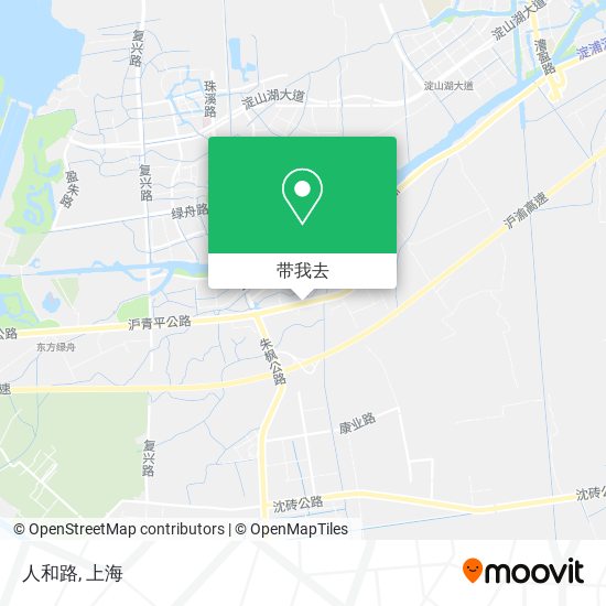 人和路地图
