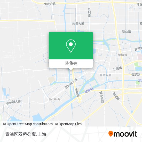 青浦区双桥公寓地图