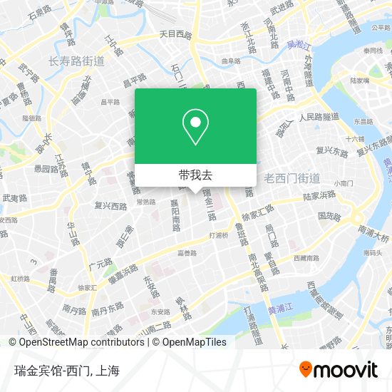 瑞金宾馆-西门地图