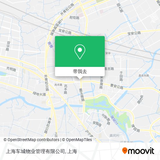 上海车城物业管理有限公司地图