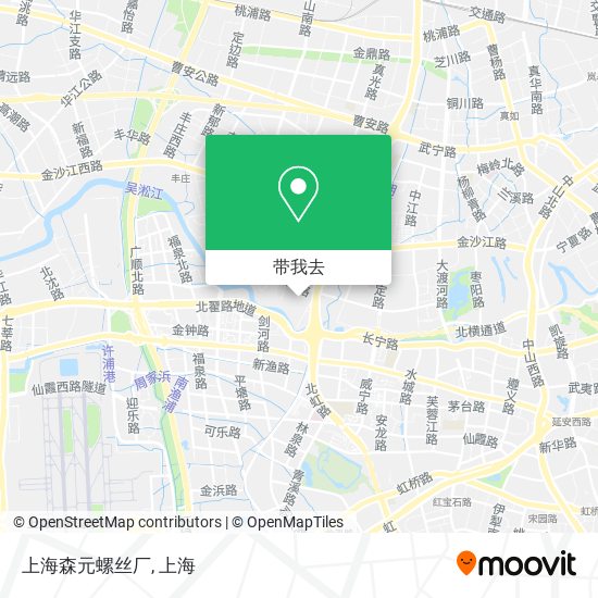 上海森元螺丝厂地图