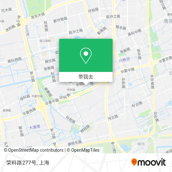 荣科路277号地图