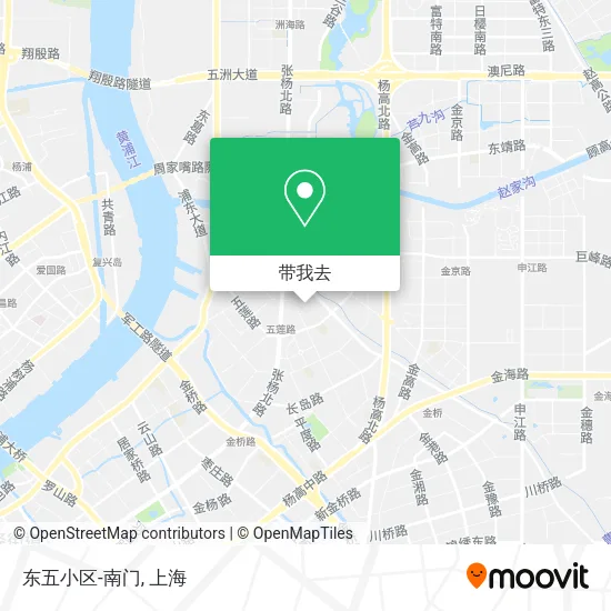 东五小区-南门地图