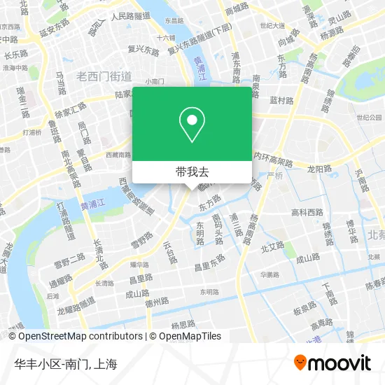 华丰小区-南门地图