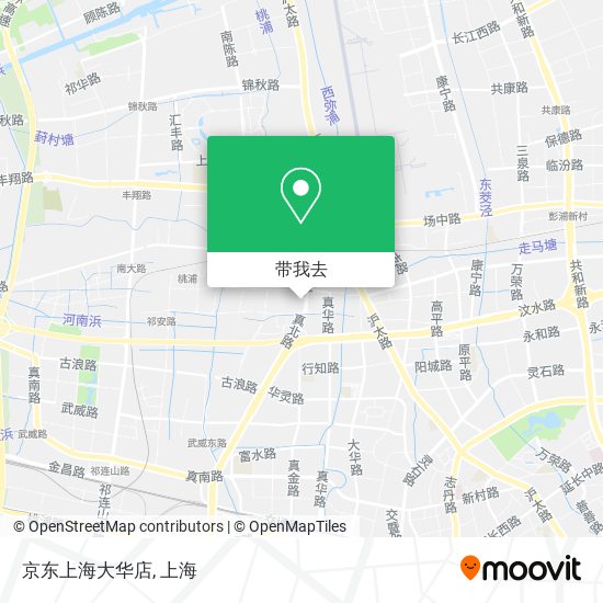 京东上海大华店地图