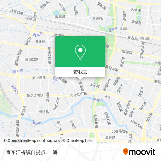 京东江桥镇自提点地图