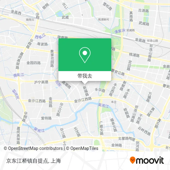 京东江桥镇自提点地图