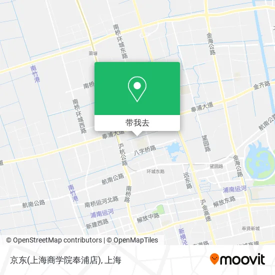 京东(上海商学院奉浦店)地图