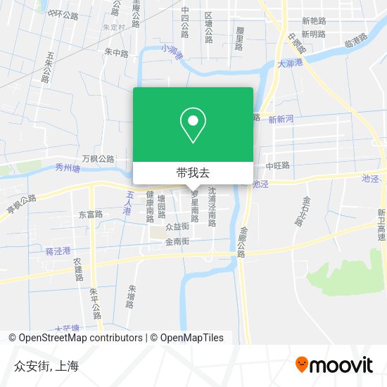 众安街地图