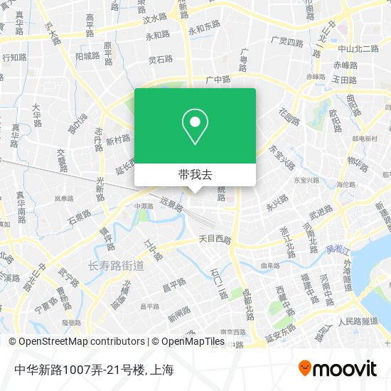 中华新路1007弄-21号楼地图