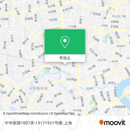 中华新路1007弄-15171921号楼地图